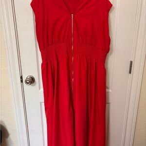 Style U- Red Dress